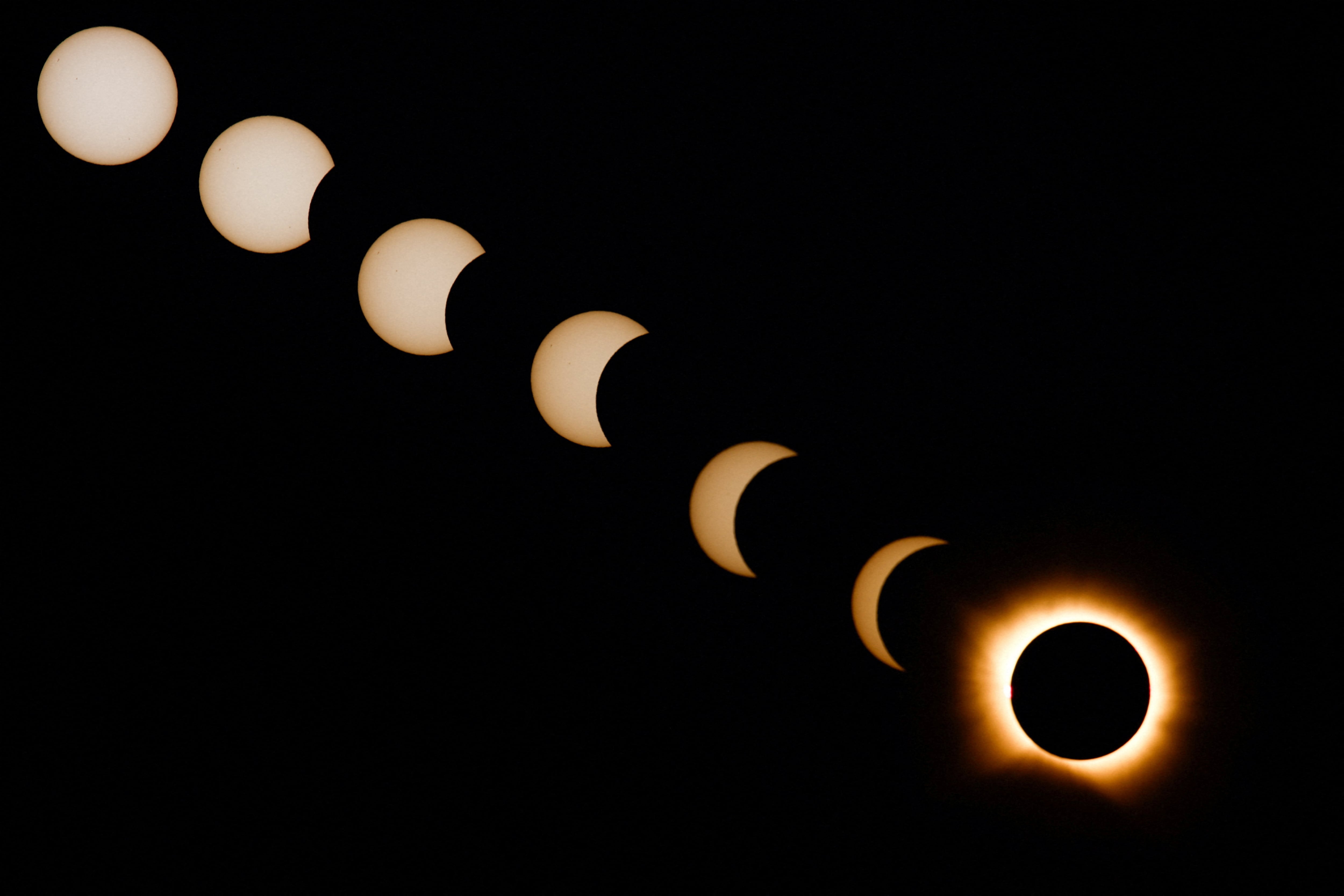 El eclipse solar del 12 de agosto de 2026 en España, en imágenes