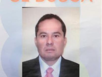 Imagem de Nicasio Aguirre Guerrero, diretor de polícia em Silao, divulgada pela Procuradoria de Justiça de Guanajuato.