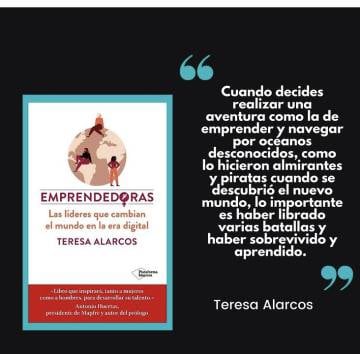 Libro 'Emprendedoras', disponible en librerías, La Casa del Libro y Amazon.