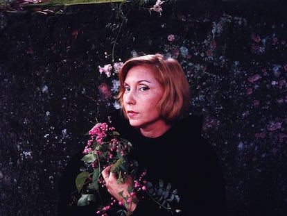 Clarice Lispector, retratada por Maureen Bisilliat en agosto de 1969.