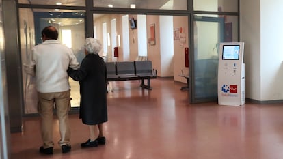 Interior de un centro de salud en Leganés, Madrid.