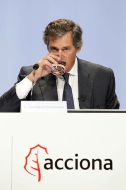 José Manuel Entrecanales, presidente ejecutivo de Acciona.