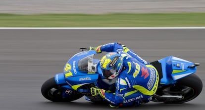 Aleix Espargar&oacute;, en el circuito de Termas de R&iacute;o Hondo.