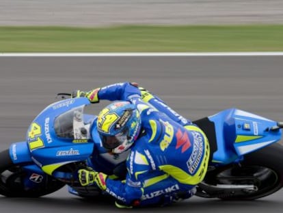 Aleix Espargar&oacute;, en el circuito de Termas de R&iacute;o Hondo.