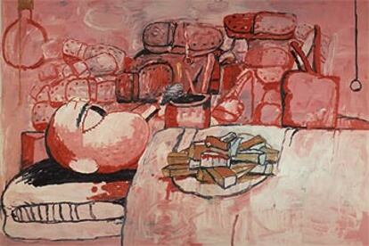 <i>Painting, smoking, eating</i> (1973).