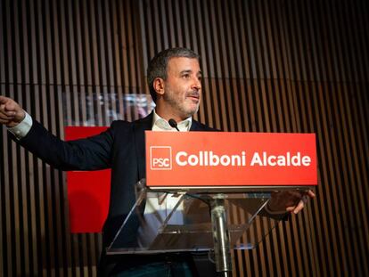 Jaume Collboni, alcaldable del PSC.