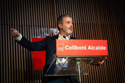 Jaume Collboni, alcaldable del PSC.
