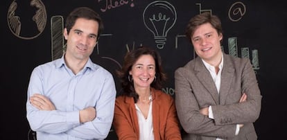 I&ntilde;aki Arrola, fundador de Coches.com; Carina Szpilka, ex consejera delegada de ING Direct en Espa&ntilde;a, e Ian Noel, gestor durante ocho a&ntilde;os de Bonsai Venture Capital, forman parte del equipo impulsor de K Fund.