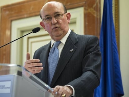 El magistrado Andrés Ollero, en 2017.