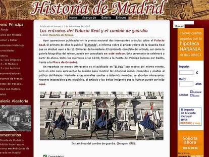 Portada de Historia de Madrid.