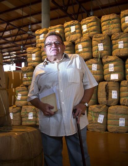 Jesús Fernández Palacios en las instalaciones de la Tabacalera.