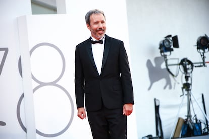 Denis Villeneuve, antes de la proyección de gala de 'Dune' en el festival de Venecia, el 3 de septiembre.