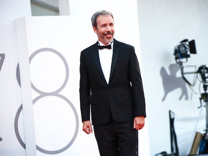 Denis Villeneuve, antes de la proyección de gala de 'Dune' en el festival de Venecia, el 3 de septiembre.