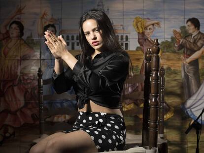 La cantante Rosalía.