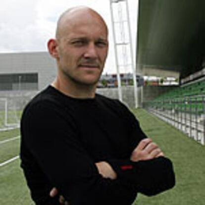 Thomas Gravesen, después de un entrenamiento.