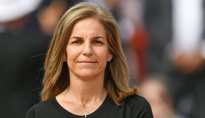 Arantxa Sanchez Vicario, en junio de 2018 en París.