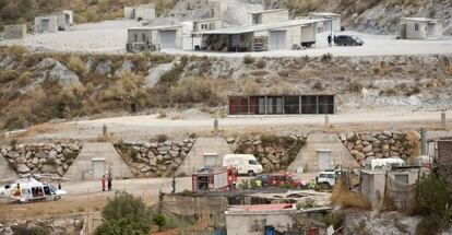 Empresa pirotécnica de Vélez de Benaudalla donde se ha registrado un accidente mortal.