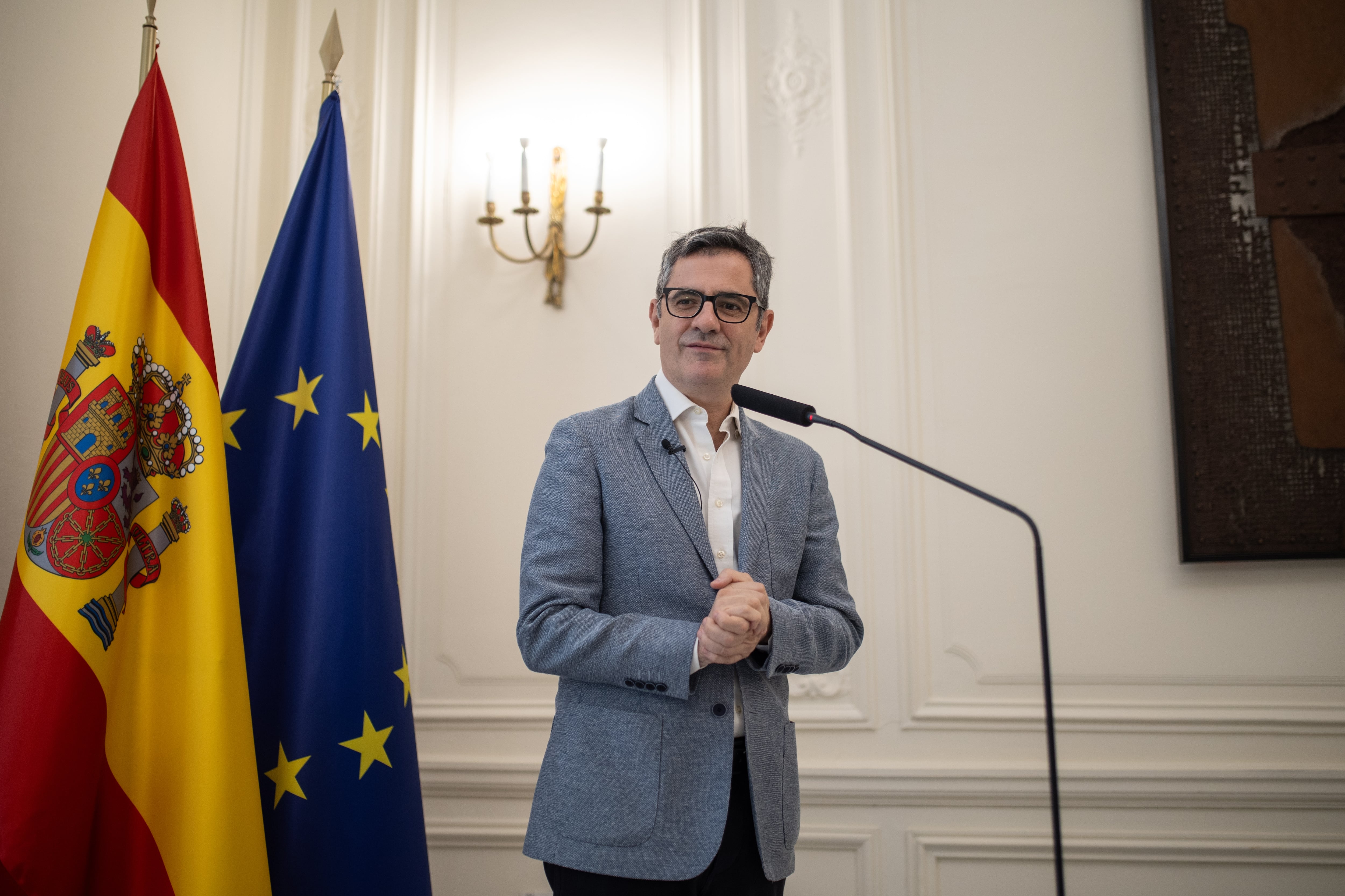 La Fiscalía se opone a que el Supremo investigue a Félix Bolaños por el ‘caso Begoña Gómez’
