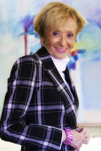 María Teresa Fernández de la Vega, vicepresidenta primera del Gobierno.