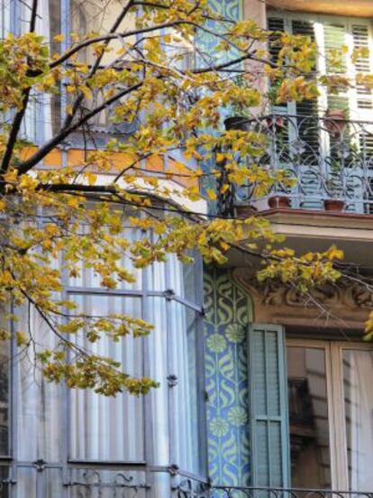 La delicada elegancia de la Casa Marcel·lí Costa, en Barcelona.