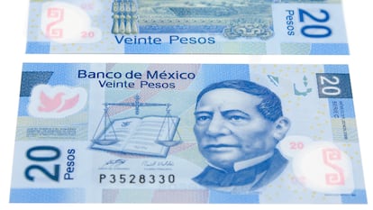 Billete de 20 pesos mexicanos dejará de circular