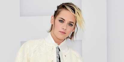 Kristen Stewart durante un desfile de Chanel.