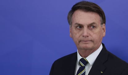 Jair Bolsonaro, en Brasilia. 