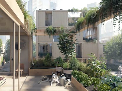 Imagen del proyecto de Ikea The Urban Village Project, que recrea la casa del futuro.