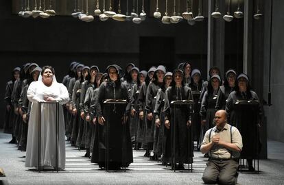 Representación de 'Stiffelio' de Verdi en Bilbao.