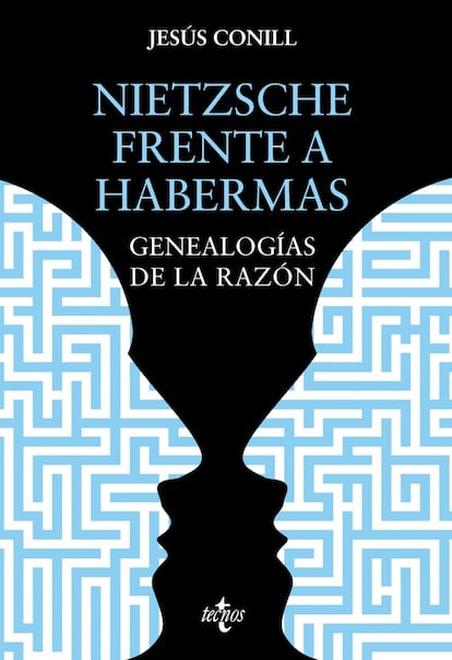 Portada libro 'Nietzsche frente a Habermas. Genealogías de la razón', de Jesús Conill. EDITORIAL TECNOS