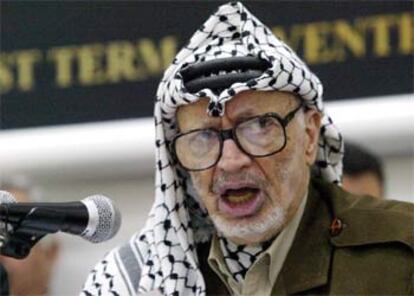 Arafat, hoy en Ramala ante el Legislativo palestino