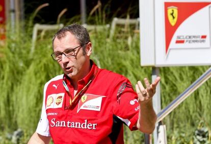 Stefano Domenicali, durante o GP do Bahrein.