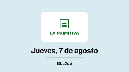 Comprobar Primitiva sorteo jueves 7 agosto 2025