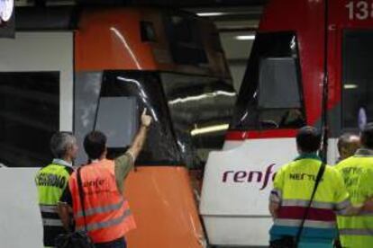 Imagen de trabajadores de RENFE. EFE/Archivo