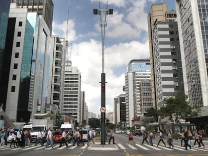 Avenida Paulista: proposta quer fechar trânsito aos domingos.