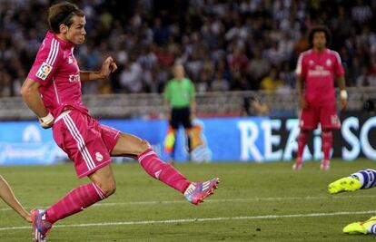Bale, en un partido de Liga.
