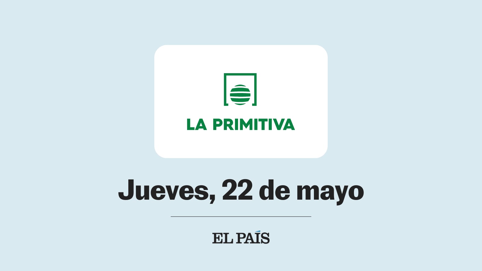 La Primitiva: comprobar sorteo del jueves 22 de mayo