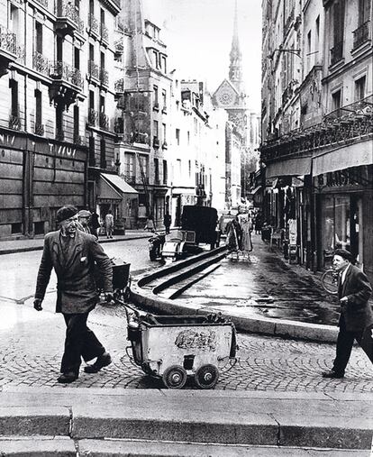 Una de las escenas del París de posguerra.