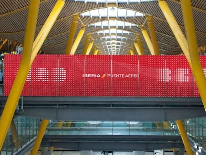 Terminal 4 del aeropuerto de Madrid Barajas.