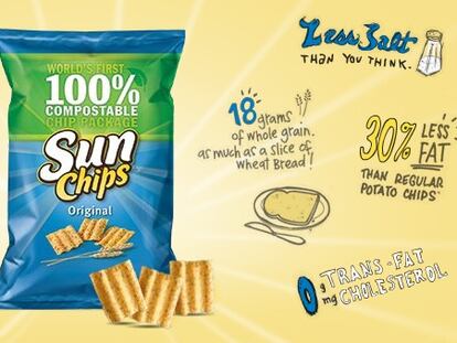 El ruido acaba con la primera bolsa de 'snacks' biodegradable