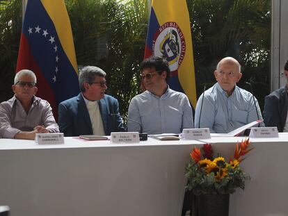 La delegación del Gobierno de Petro, en el hotel Humboldt, donde negocia con el ELN, en Caracas