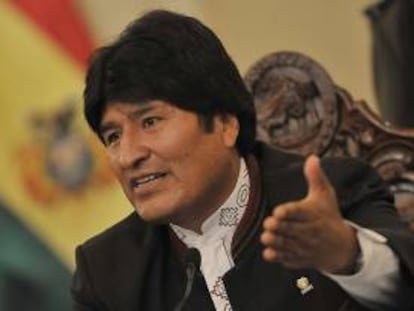 En la imagen, el presidente de Bolivia Evo Morales. EFE/Archivo