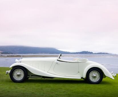 El ganador de la edición de 2010, un Delage D8S De Villars Roadster de 1933