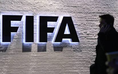 Imagen de la fachada de la FIFA. 
