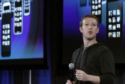 El fundador de Facebook, Mark Zuckerberg.