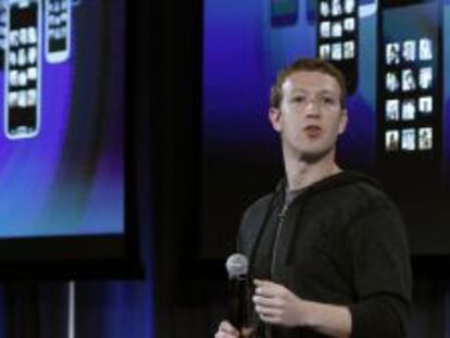 El fundador de Facebook, Mark Zuckerberg.