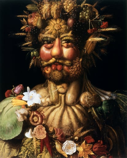 El cuadro 'Rodolfo II en traje de Vertumno' (1590), de Arcimboldo.