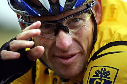 Armstrong, en el Tour de 2004.