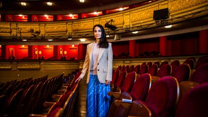 Tamara Rojo posa en el Teatro Real, en Madrid, el pasado martes.