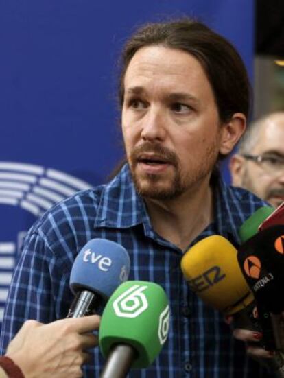 El líder de Podemos, Pablo Iglesias.